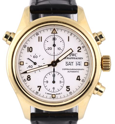 iwc schaffhausen doppelchronograph automatic price|schaffhausen watches prices.